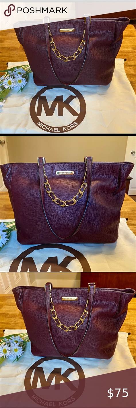 michael kors burgundy bag uk|Michael Kors maroon handbags.